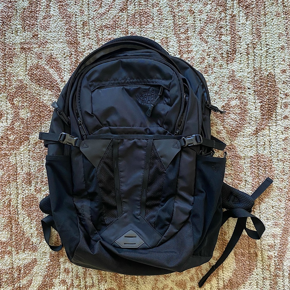 North Face Recon Backpack- All Black